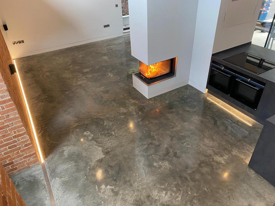 Focus on polished concrete vs resin floors | My Home Extension