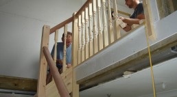 Installing stairs to a loft conversion