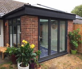 Case Study - Orangery on back of bungalow in Winchester