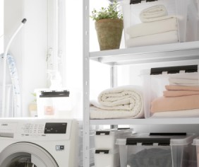 Make space for a laundry room