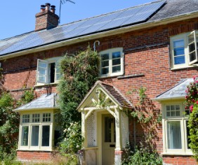 Case Study - Adding solar panels to a Hampshire home