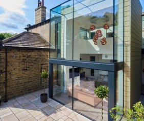 Using frameless glazing in your extension: design issues & cost