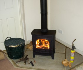 Case Study - Wood burning stove or open fire place?